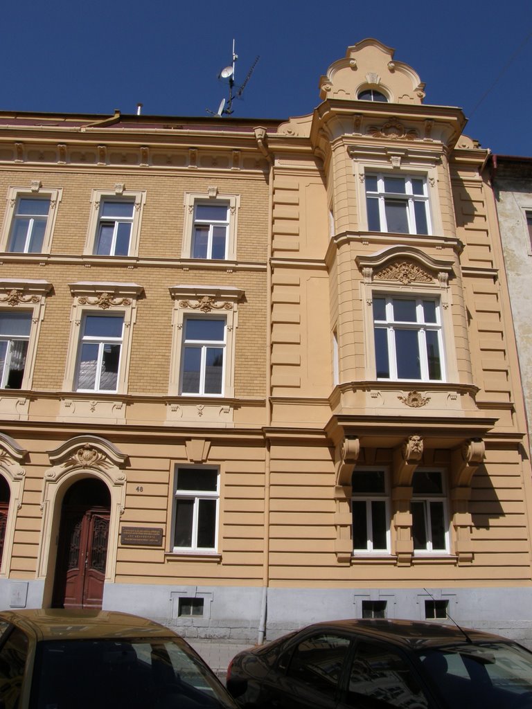 Část domu narození Joy Adamsonové (Part from the house of the birth of Joy Adamson), Opava, Czech Republic by MAPP HUDRANS