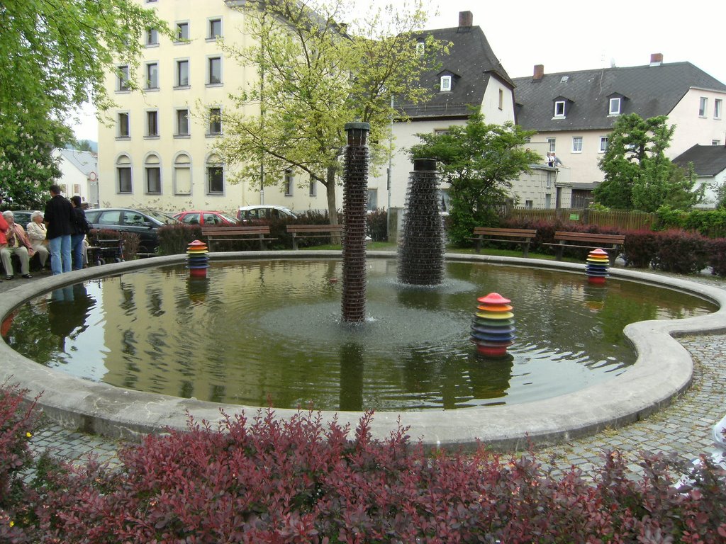 Rosenthal-Brunnen Wunsiedel, Hackerplatz by gue.beer