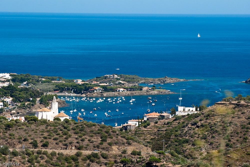 Blick auf Cadaques by HellWelt