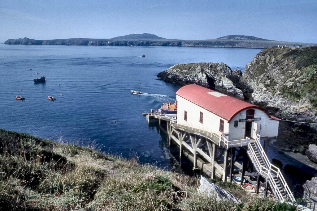 ST DAVID'S. St Justinian Bay by Roberto Tomei