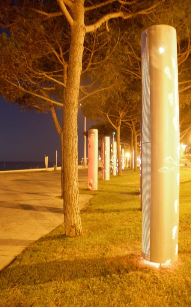 Platja d'aro : plage de nuit by randomlights