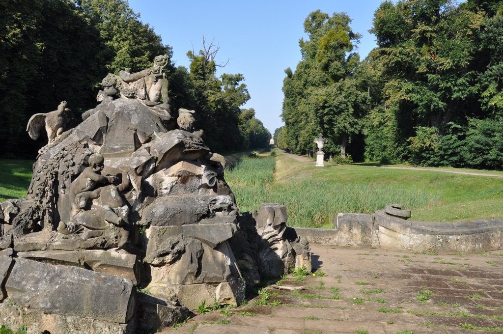 Schloß Moritzburg, Schloßpark Fasanerie by Thomas Karger