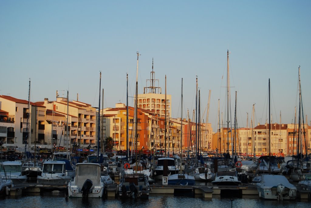 Le Port du Cap D Agde by François Zammuto