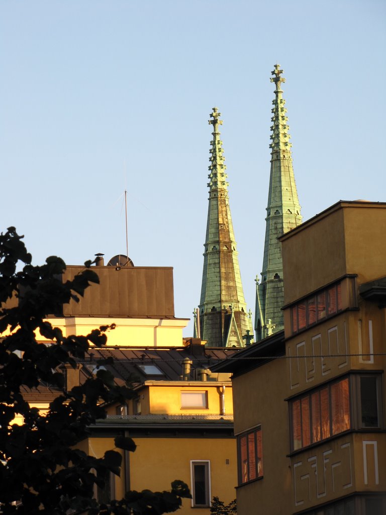 Johanneksenkirkko at dusk by hilmasal