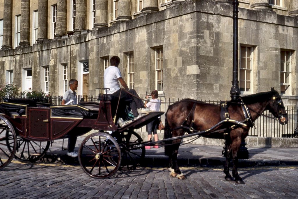 BATH. Royal Crescent by Roberto Tomei