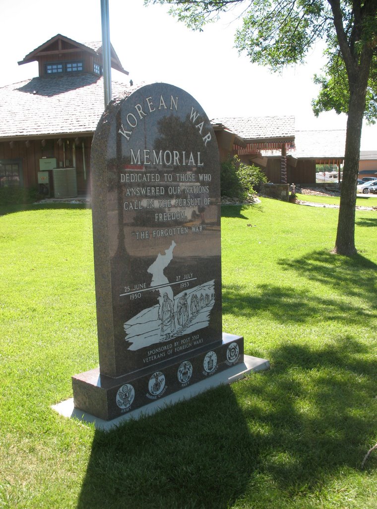 Belle Fourche Korean War memorial by sacoo