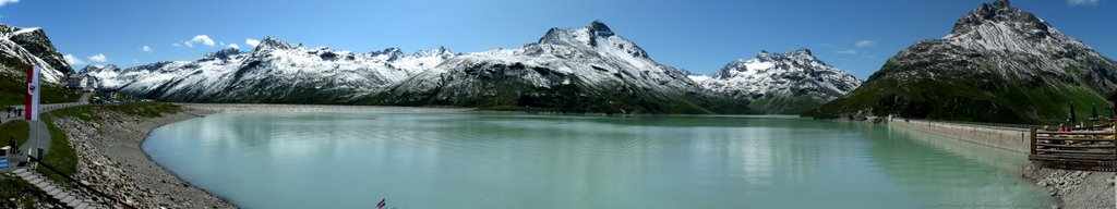 :: Panorama :: Silvrettasee zu Vermutstausee :: by iZerf™