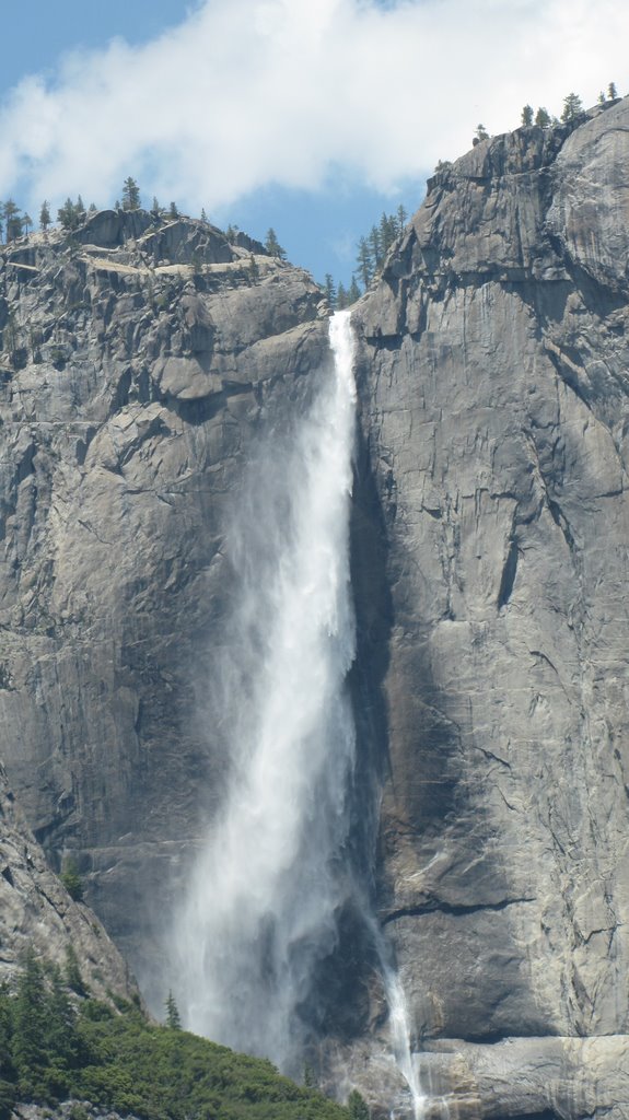 The falls near El Capitan, Yosemite, CA by faibishim