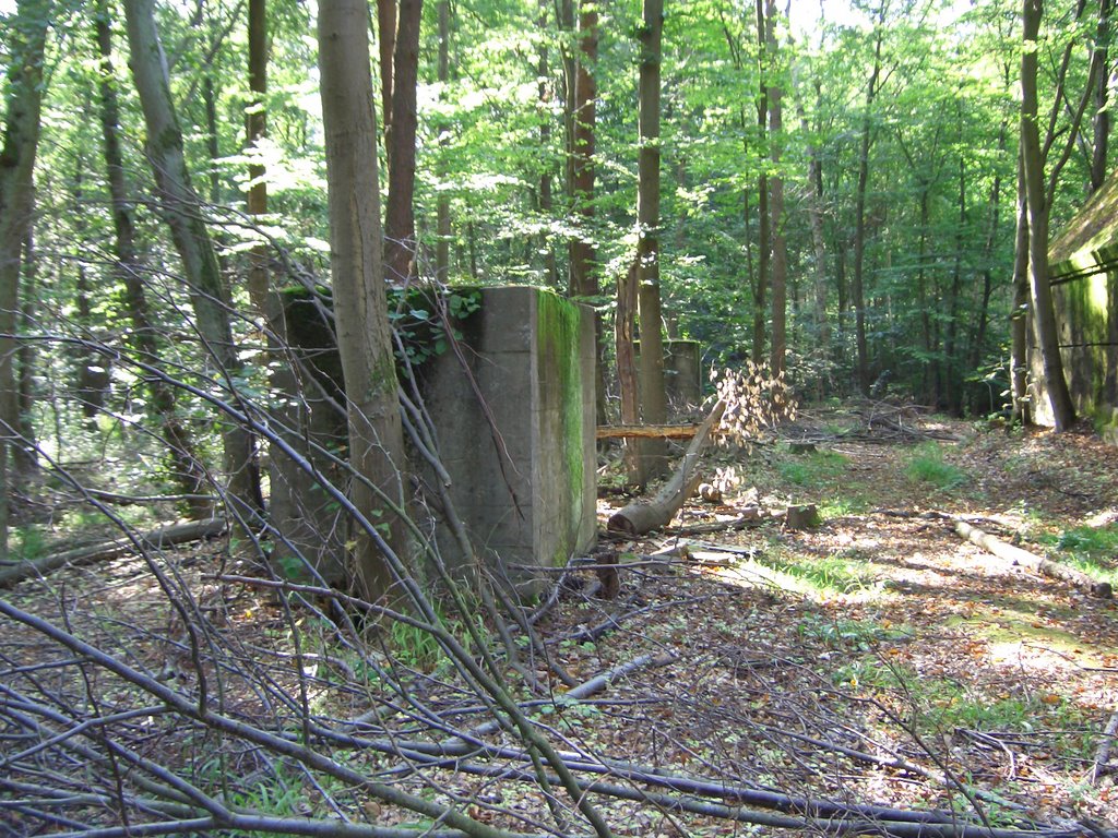 Betonquader zur Luftversorgung ehem. Nachrichtenbunker by uweli