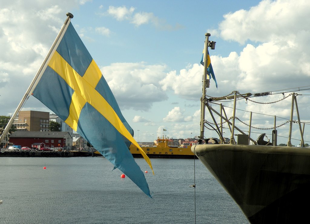 Swedish Naval flag by Spacebug