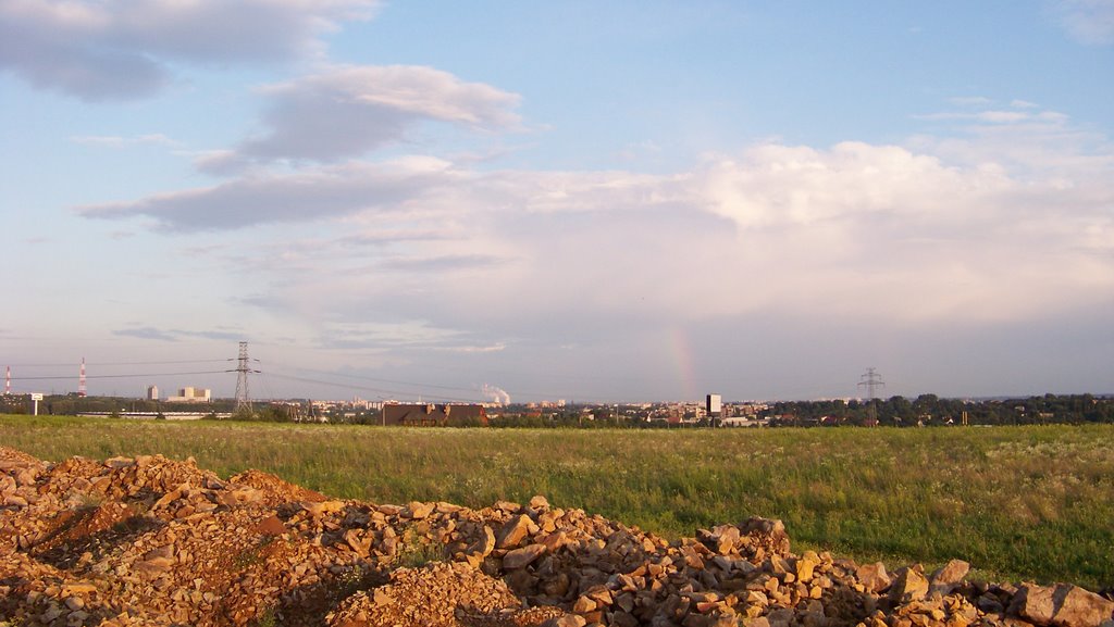 Widok na południe ze Wzgórza Oberża by virgo-czeladz