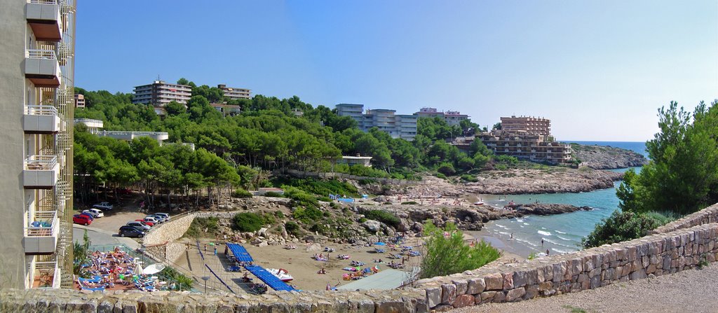 La-Pineda Beach (panorama3) by Alexander Gruzdov