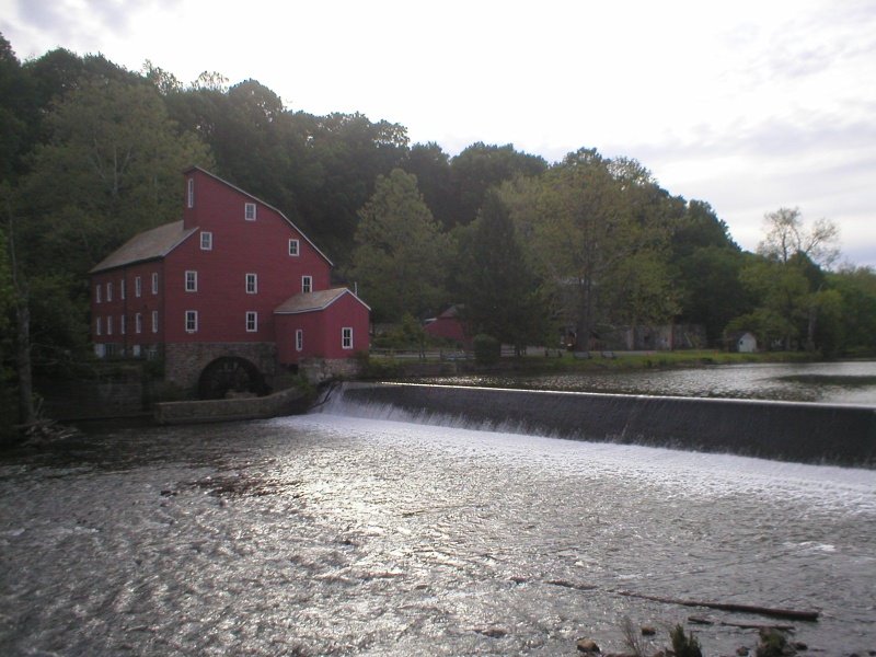 Mill on the Raritan River, Clinton NJ by MarkJWalter