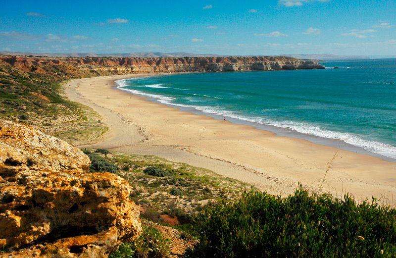 Maslin Beach looking south by James Mead