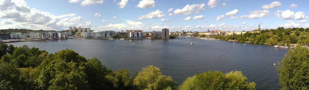 Panorama Årstadalshamnen by Petri Holopainen