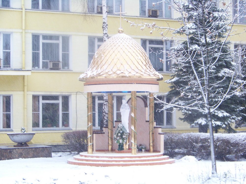 Chapel with God's mother by Roman1974