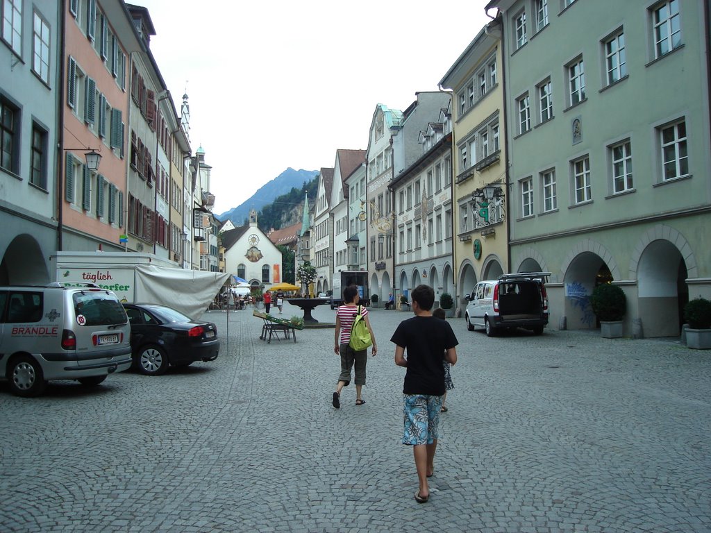 Market place Feldkirch by gavip