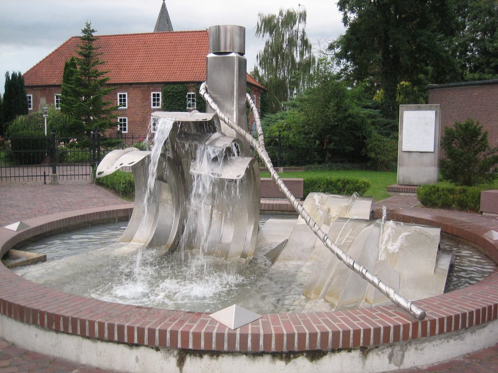 Seemannsbrunnen - Elsfleth by Edgar Klemme