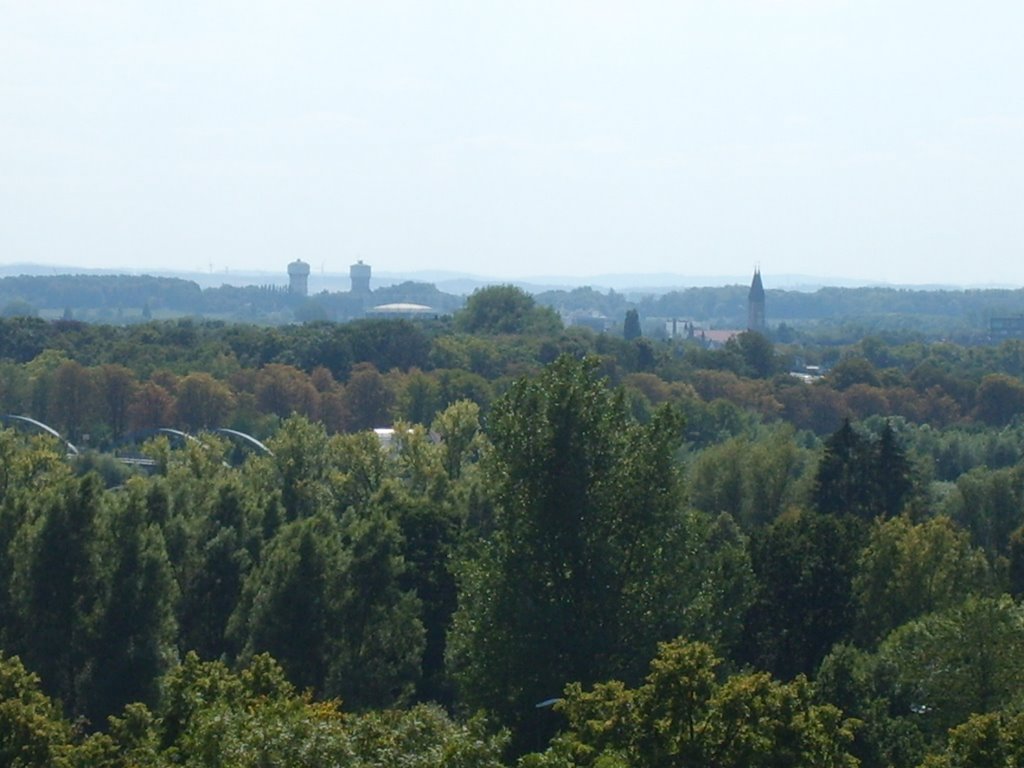 Blick vom Kirchturm über Hamm by JATIFE