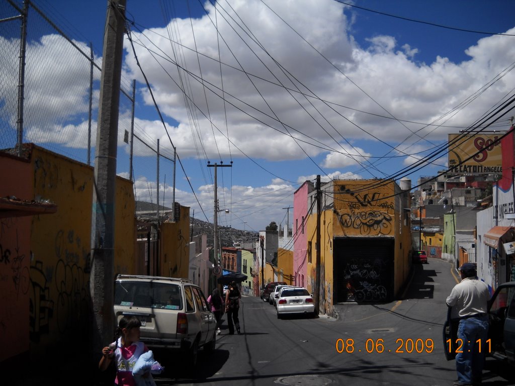 Reforma street corner Observatorio, view South. * Calle Reforma esquina Observatorio, vista al Sur de Pachuca. Barrio el Arbolito. by Jose Antonio Zarazua…