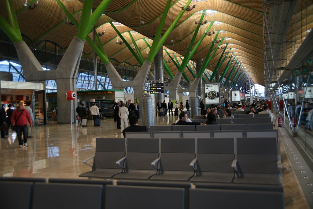 2008-06-17 Aeropuerto de España (Madrid Barajas) by Leonardo Belmo.