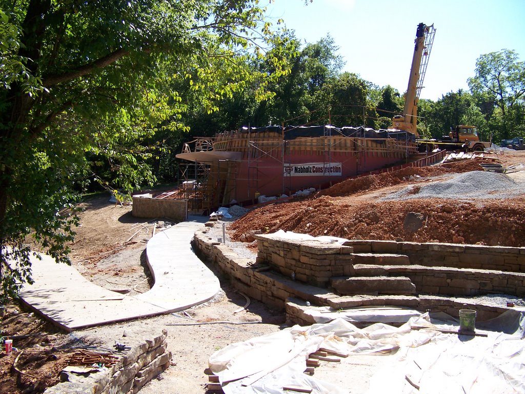 Crystal Bridges Entrance at Compton Gardens by Ken Ehleiter, Jr.