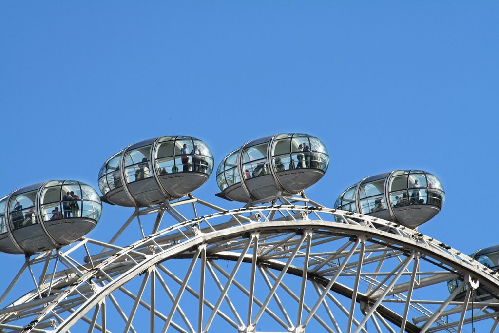 London Eye "big zoom by Boris Yerko