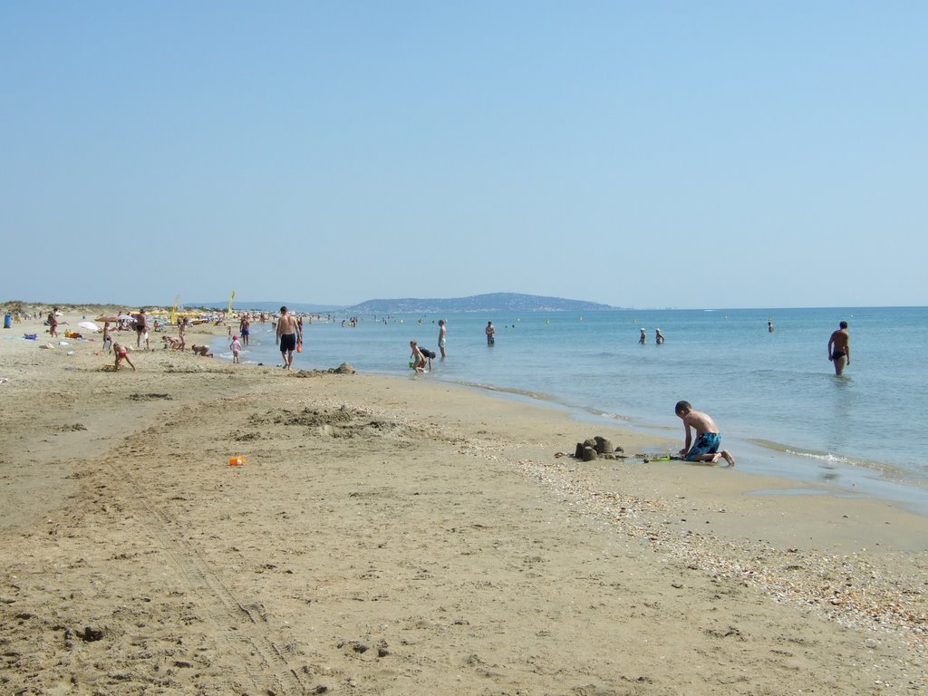 Vue de sète plage de marseillan plage by medine du 76