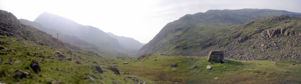 View of Pass of Llanberis by muba