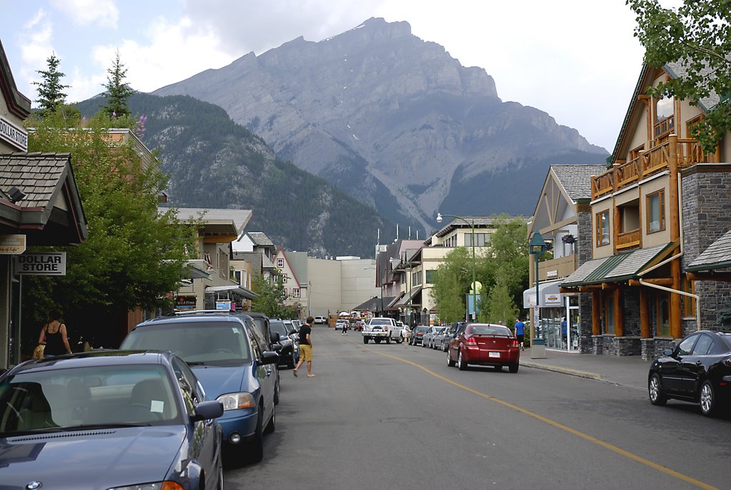 Banff Avenue by Arvid Bjerkholt, Norway