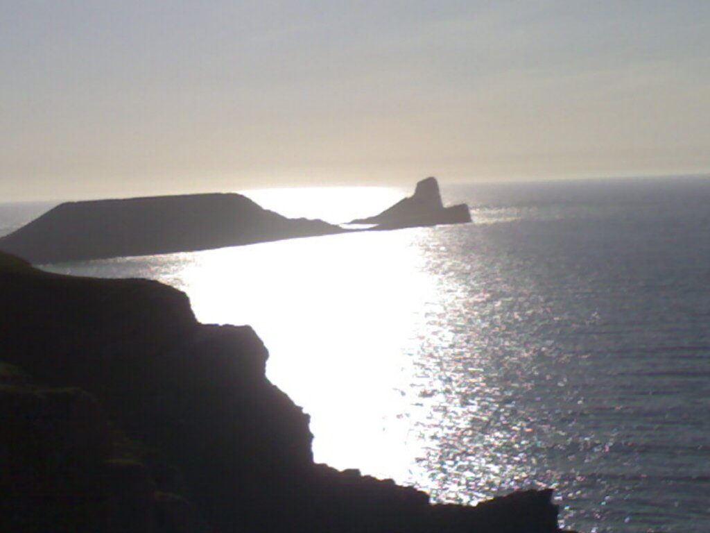 Worms Head from Rhosilli by nthomas