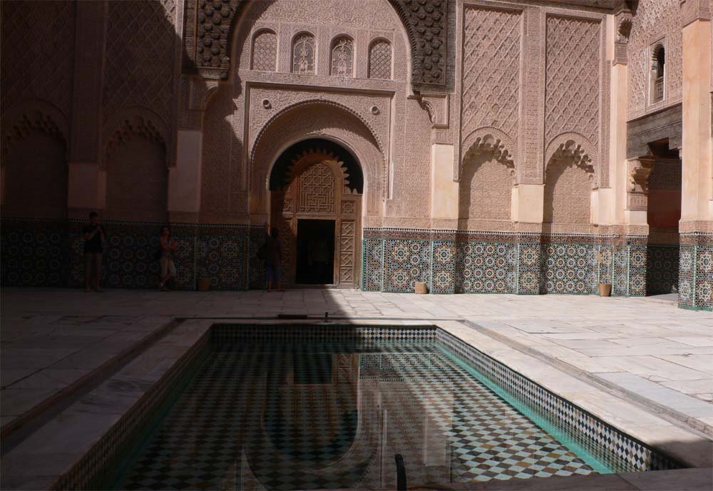 Ben Youssef Medersa [Islamic college in Marrakech], Marrakech by Mamoru Kikumoto