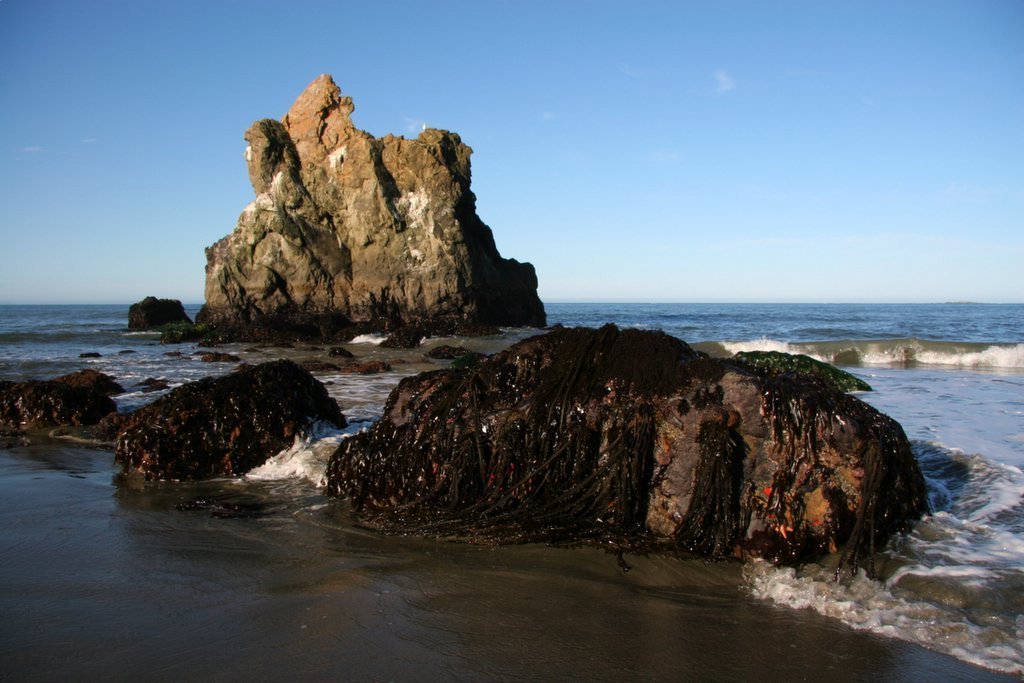 Pinnacle Rock, Bodega Bay, California by http://timtraveler.c…