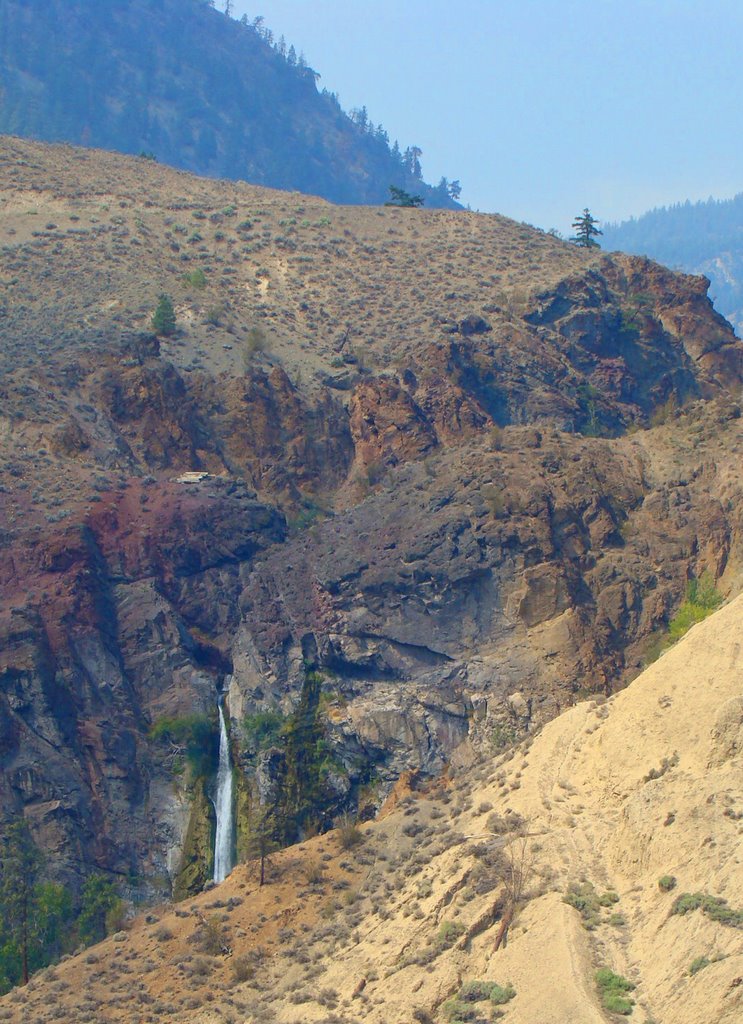 Waterfall at Spences Bridge by Cal Kimola Brown