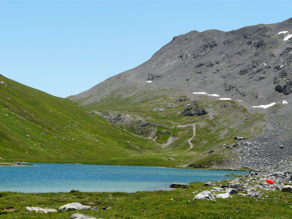 Le lac de l'oronaye by Vloche