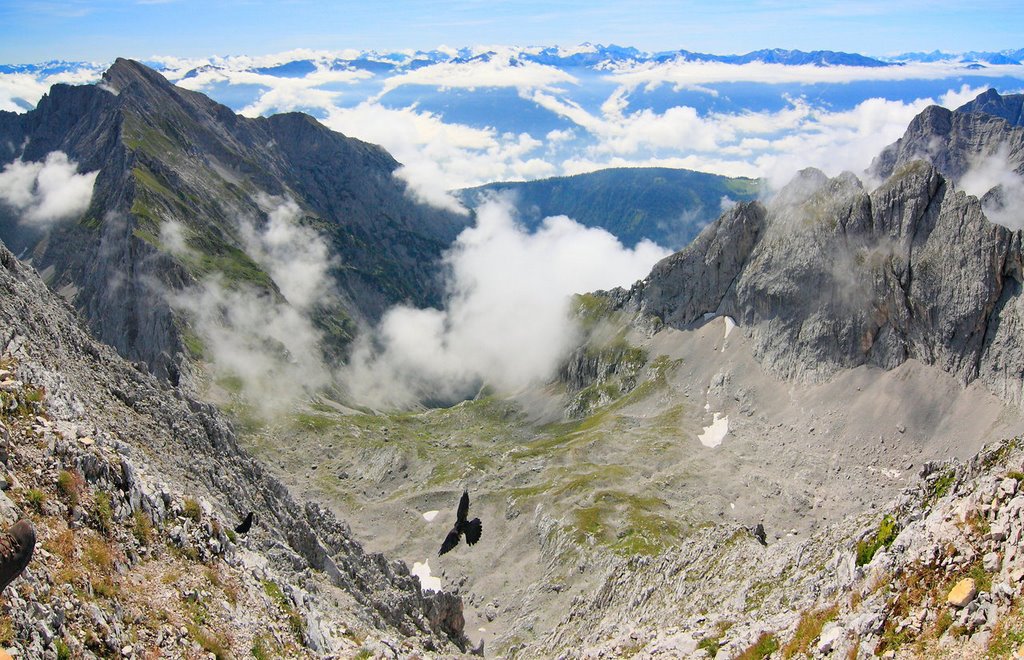 Lamsenspitze 2508m: Blick Richtung Inntal by Herr Sonstiges