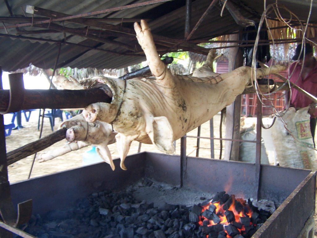 BBQ on the beach in Las Terrenas, Samana, Dominican Republic by www.votava.do