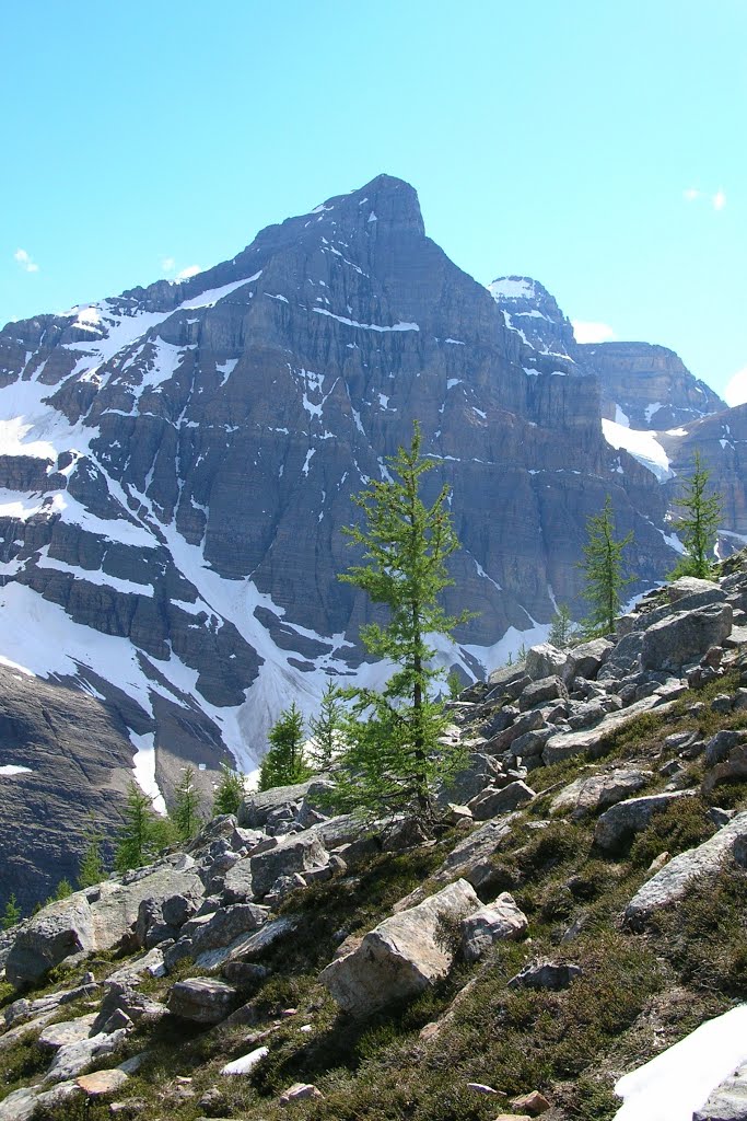 View from the southeast face of Mt. Fairview (Jul 07) by Jeff Gunderson