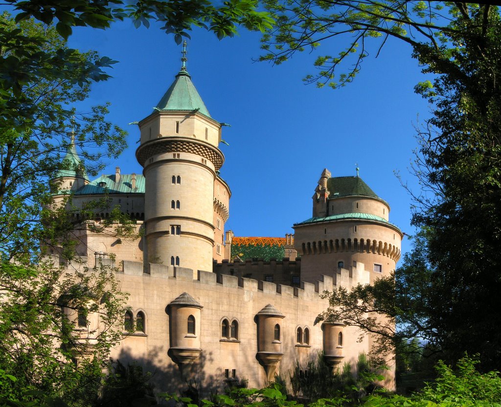 Panorama Bojnice castle 4 by Karsten Ivan