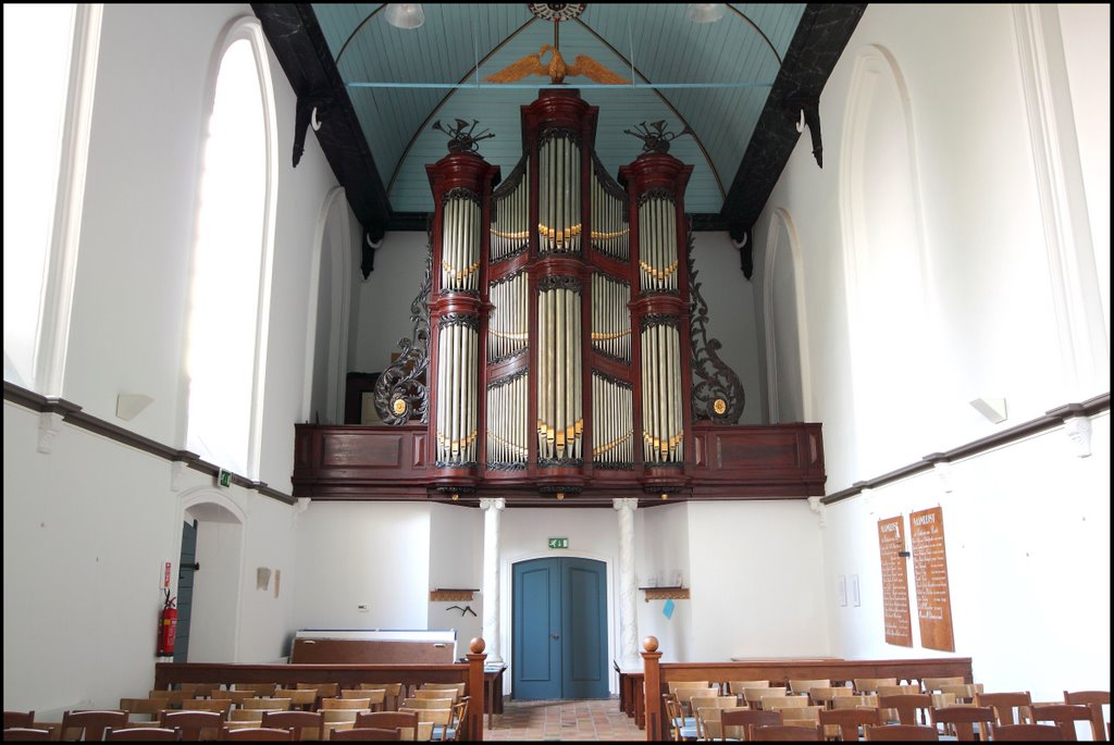 Beerta Hervormde kerk: Van Oeckelen orgel 1862 by © Dennis Wubs