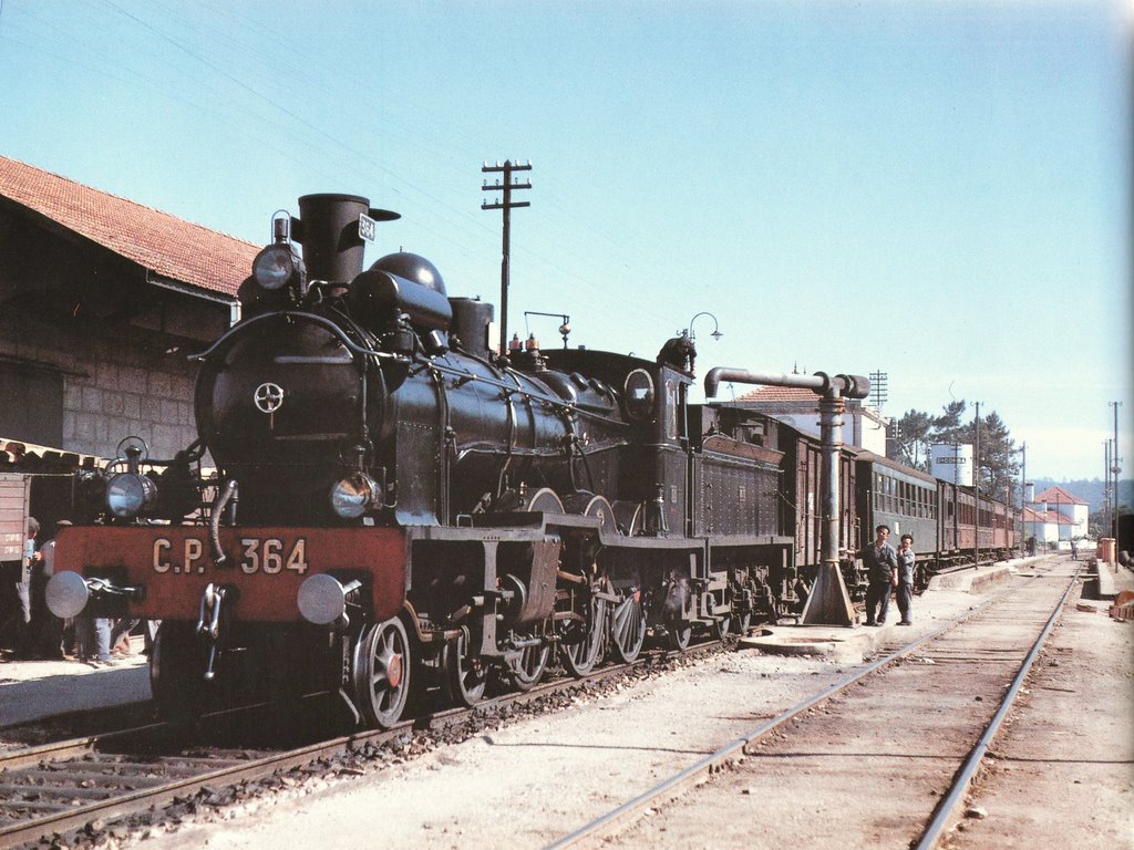 Estaçao de Santa Comba Dao ,1963 by patrick hetreau figu…