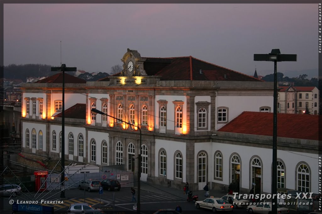 Estação de Campanhã by Transportes XXI