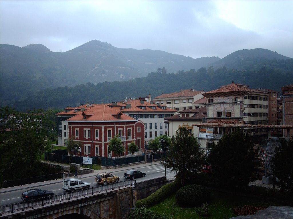 Cangas de Onís desde puente romano by tiaeo