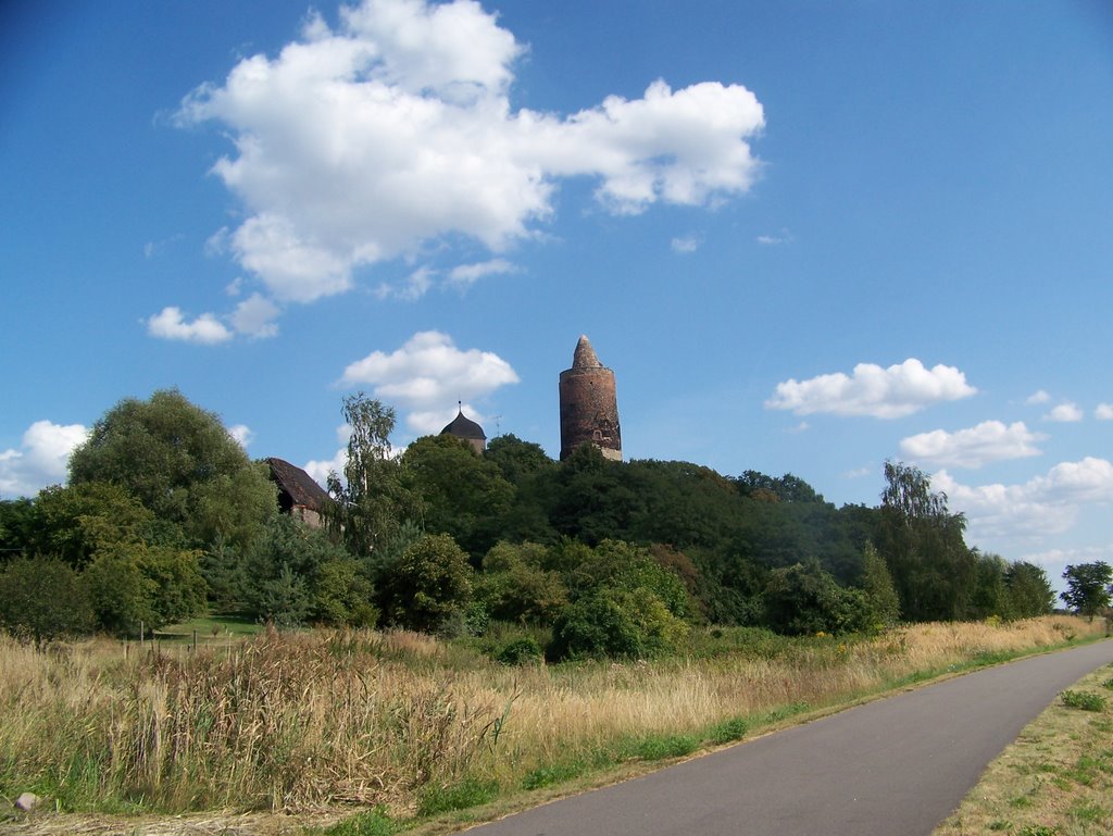 Roter Turm am Goitzsche See by wolftommech1