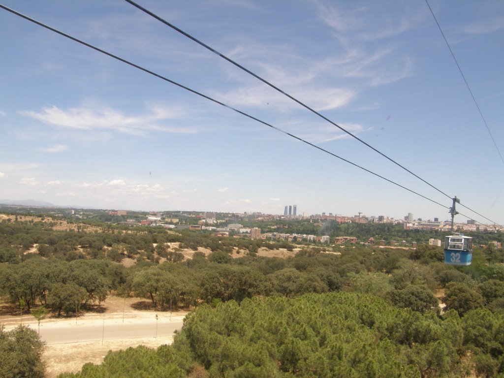 Vistas de Madrid desde el Teleferico by AmpyGP