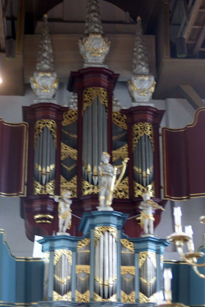 Edam - Grote Kerk - View West on Barent Smit Organ 1663 by txllxt TxllxT