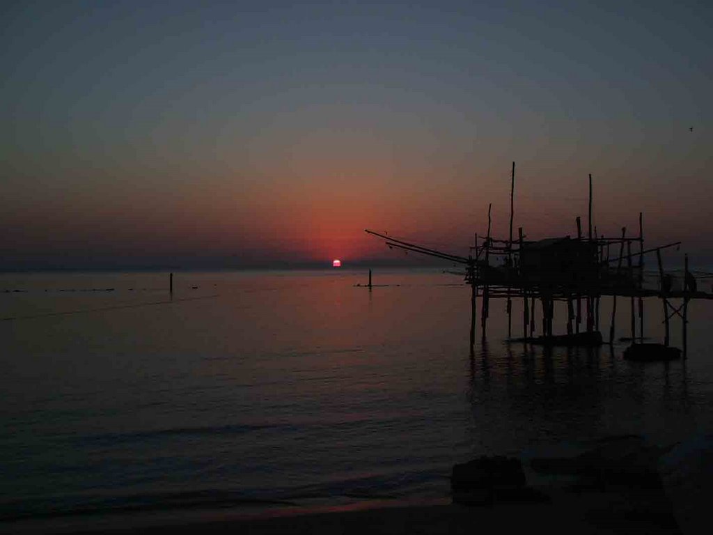 Alba al trabocco di Fossacesia by Marco Nanni