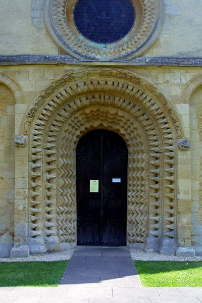 Norman Doorway, Iffley Church by Steve Daniels