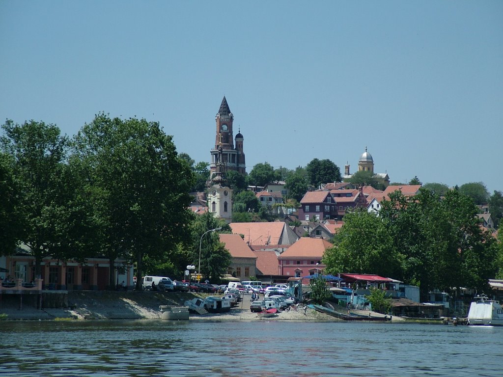 Zemun sa Dunava by Teča sa Dunava