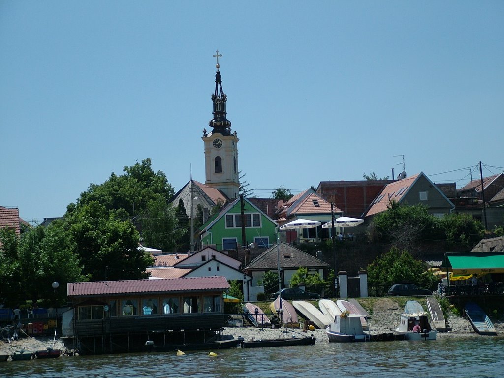 Zemun sa Dunava by Teča sa Dunava